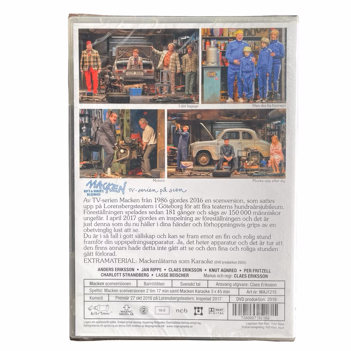 Macken - The Madness Partavesi, kääritty DVD Uusi