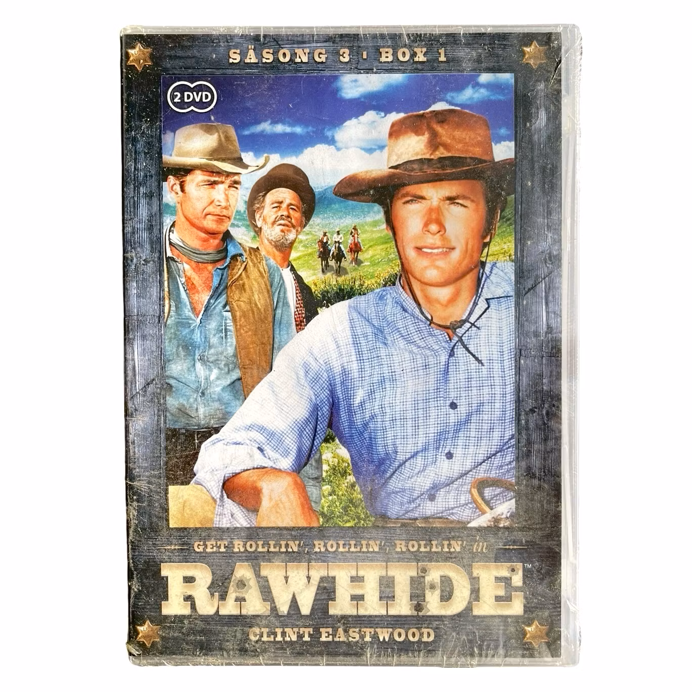 Rawhide - Season 3 Box 1, Wrapped 2 DVD New