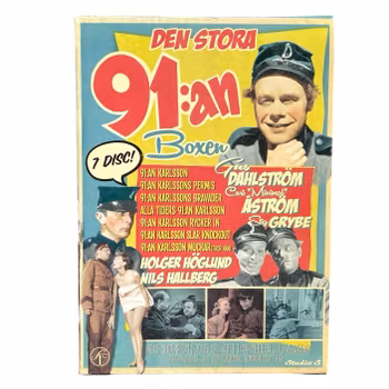 Den Stora 91:an Boxen - 7 DVD