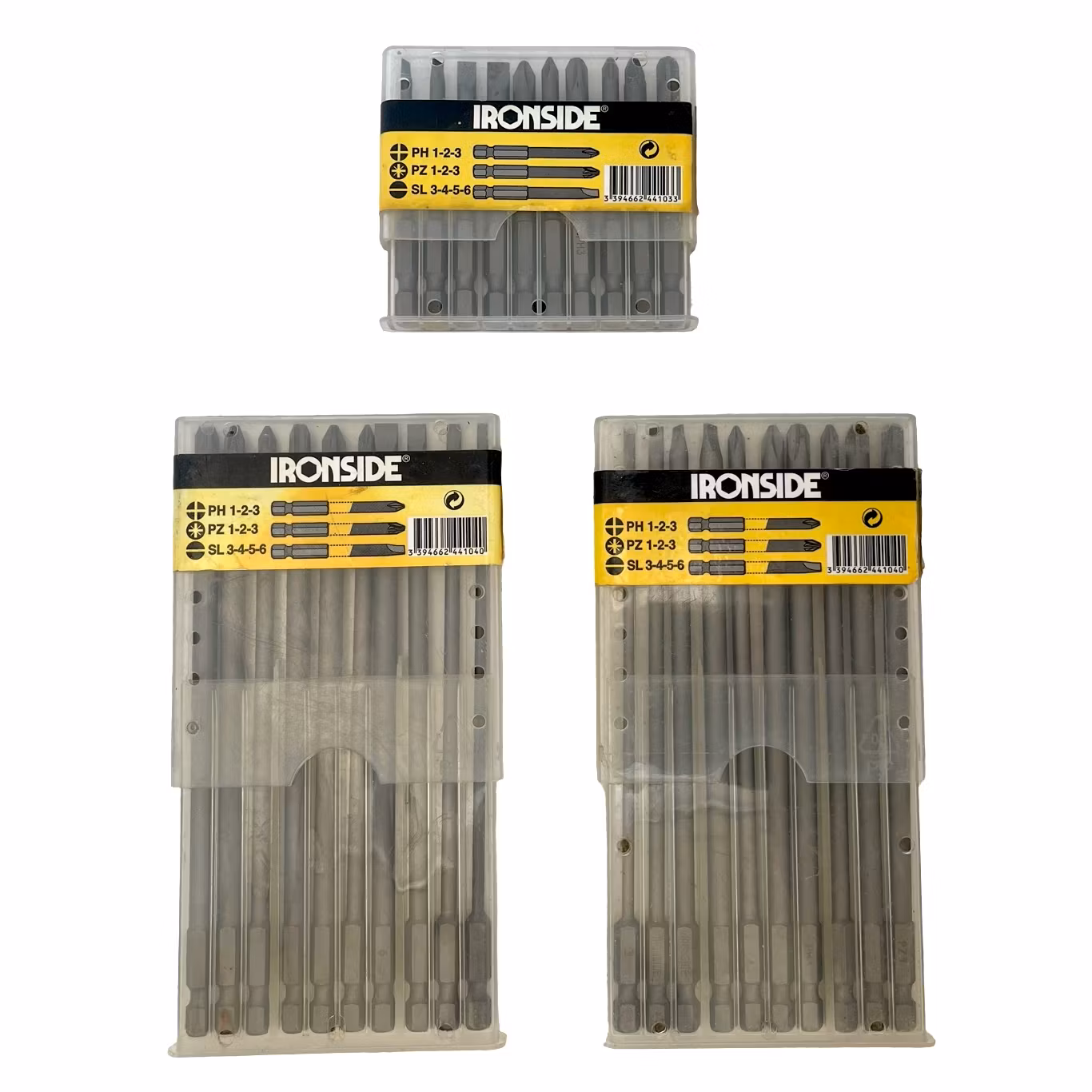 Ironside Bits/Schraubendreher 150/70mm mit Innensechskant. Versenkter Magnet