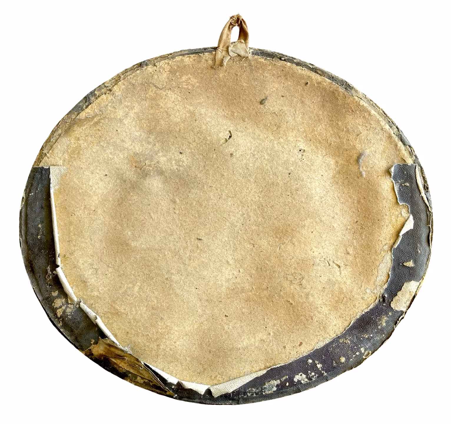 Antik Viktoriansk/George III, Pärlbroderi med inglasat förgylld ram, 1700/1800-talet