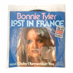 Bonnie Tyler - Lost In France, vinilo EP de 1976