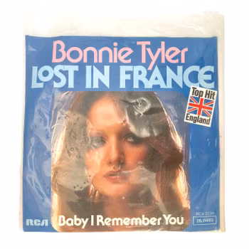 Bonnie Tyler - Lost In France, Vinyl 1976 EP