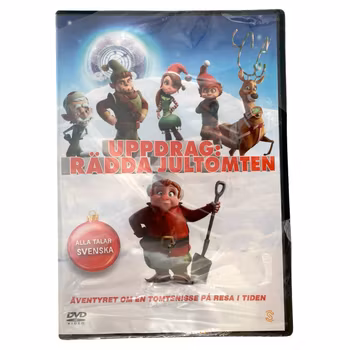 Uppdrag: Rädda Jultomten, Inplastad DVD Ny