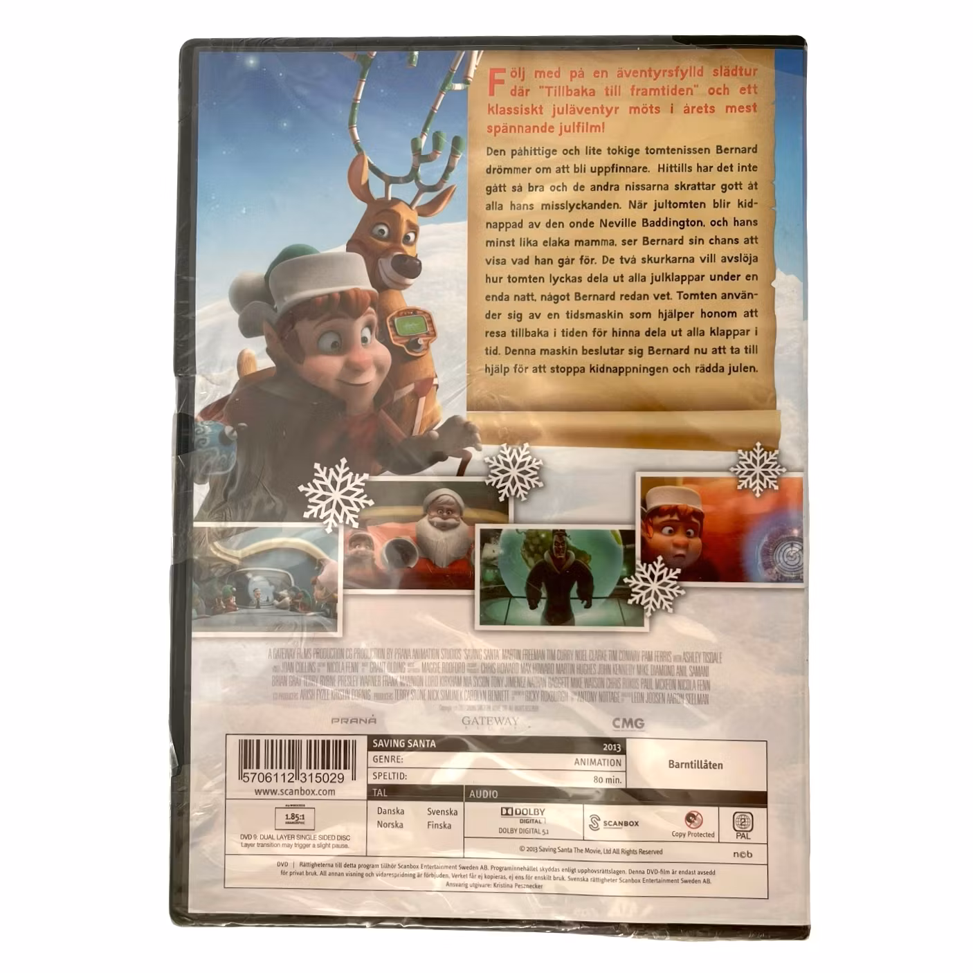 Mission: Save Santa Claus, Wrapped DVD New