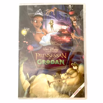 Prinsessan Och Grodan, Inplastad DVD Ny