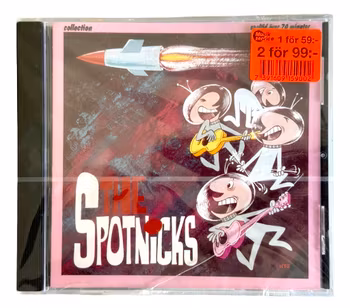 The Spotnicks Collection, Inplastad CD Ny