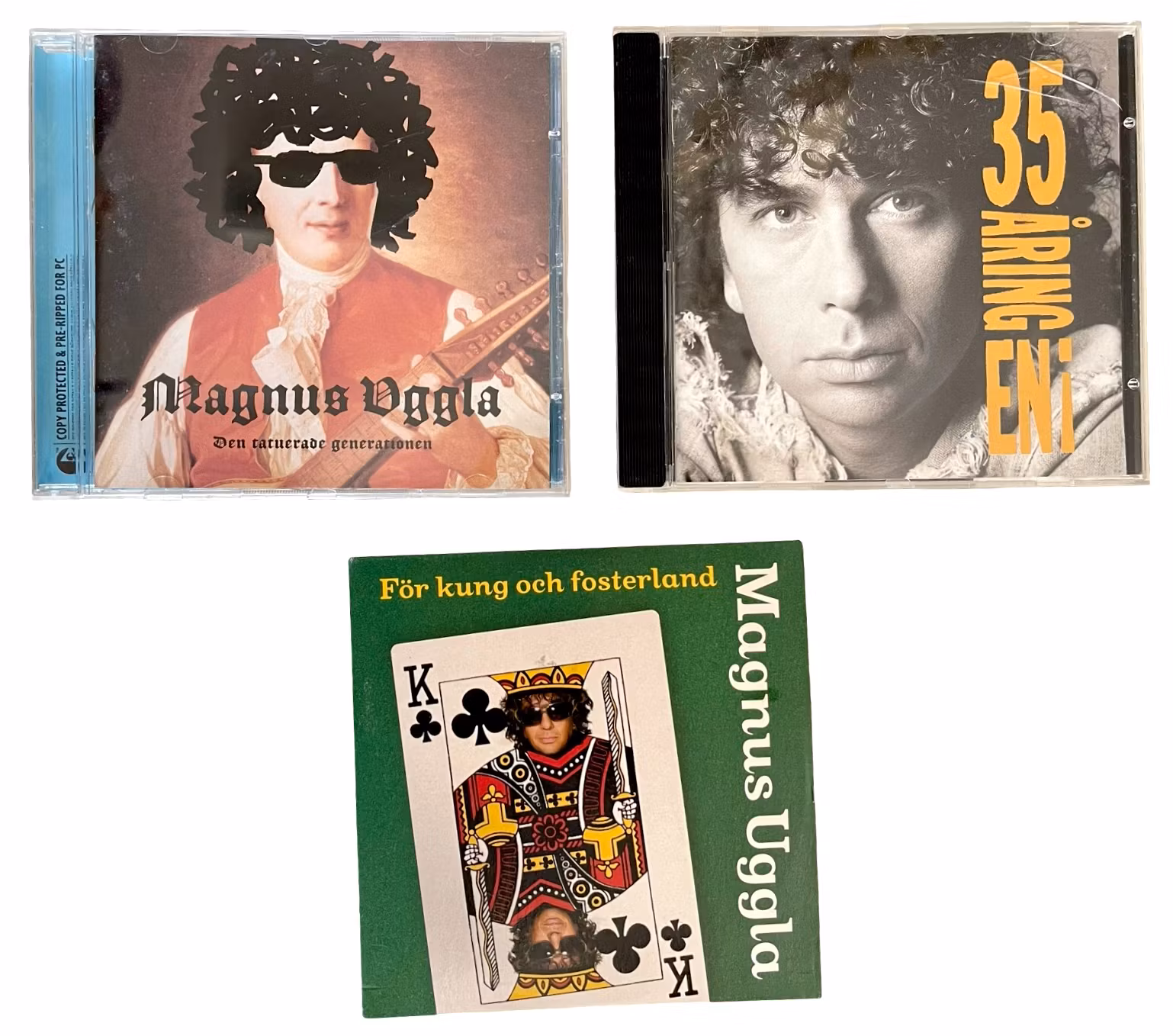 Magnus Uggla - 10 CD-skivor - Samling