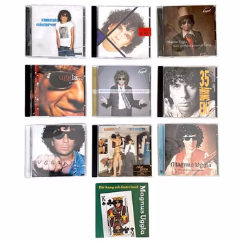 Magnus Uggla - 10 CD-skivor - Samling