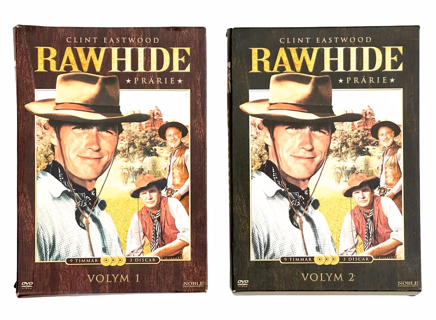 Rawhide - Volym 1 & 2 - Clint Eastwood (6-disc DVD)