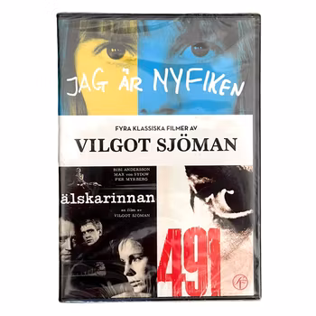 Vilgot Sjöman - Fyra Klassiska Filmer, (4 disc), Inplastad DVD Ny