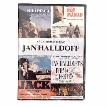 Jan Halldoff - Fyra Klassiska Filmer (4-disc), Inplastad DVD Ny