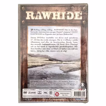 Rawhide - Säsong 3 Box 3, Inplastad 2 DVD Ny