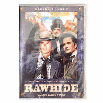 Rawhide - Säsong 3 Box 2, Inplastad 2 DVD Ny