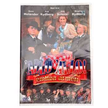 Allo Allo - Emliga armen, Inplastad DVD Ny