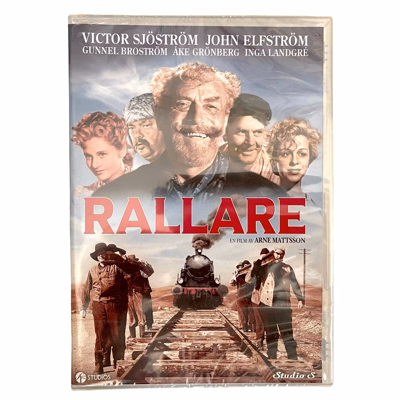 Rallare (1947) - Victor Sjöström & John Elfström, Wrapped DVD New