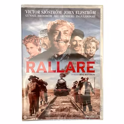 Rallare (1947) - Victor Sjöström & John Elfström, indpakket DVD Ny