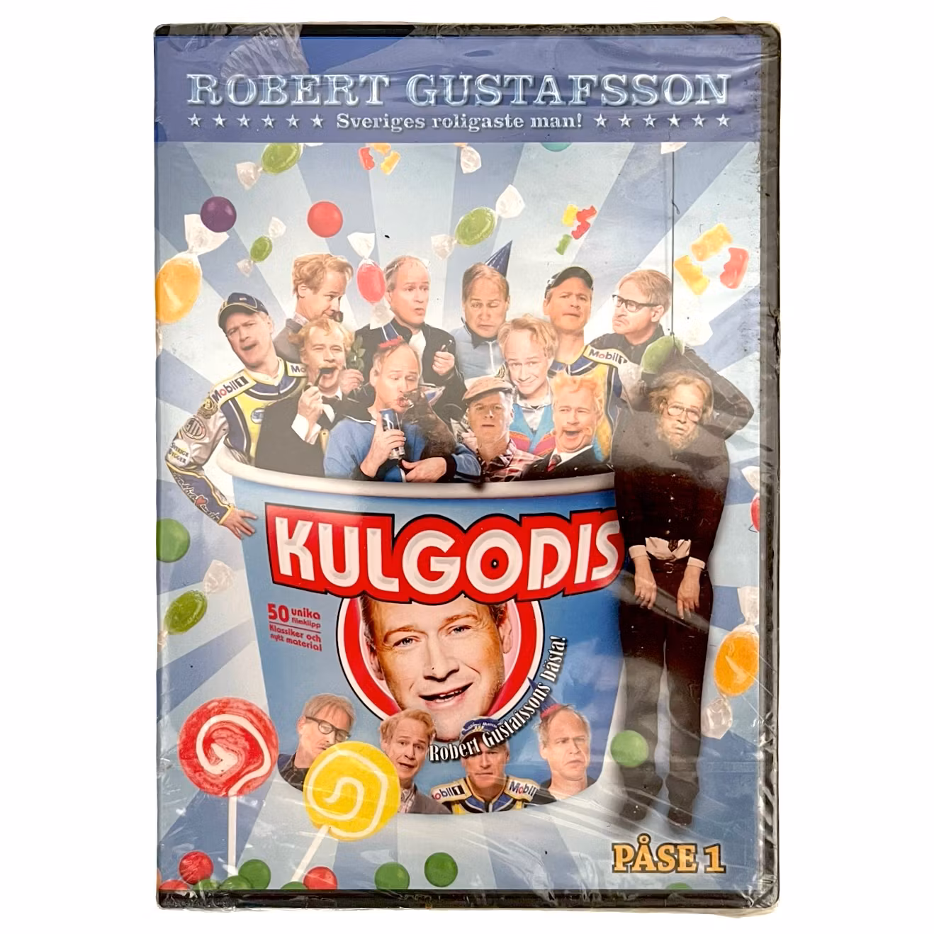 Candy Bag 1 - Robert Gustafsson. DVD envuelto. Nuevo.