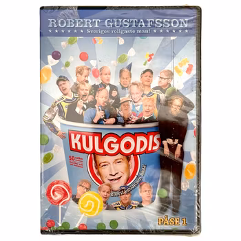 Kulgodis Påse 1 - Robert Gustafsson. Inplastad DVD Ny