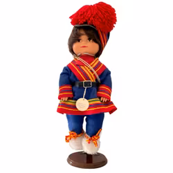 3 SAMEDOLLS - Karesuando Handicrafts, plastic, fabric clothes