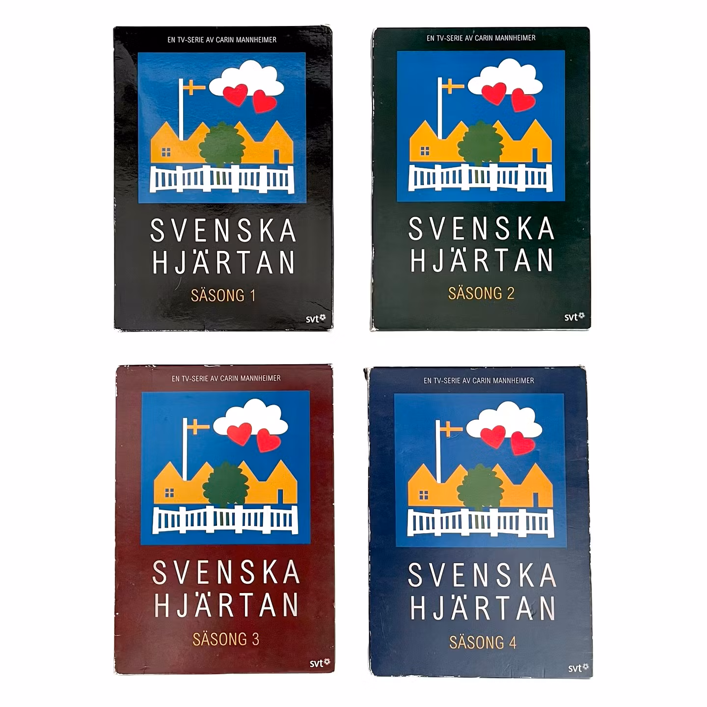 4 Boxes - Swedish Hearts Stagione 1 - 4 (12 dischi) DVD