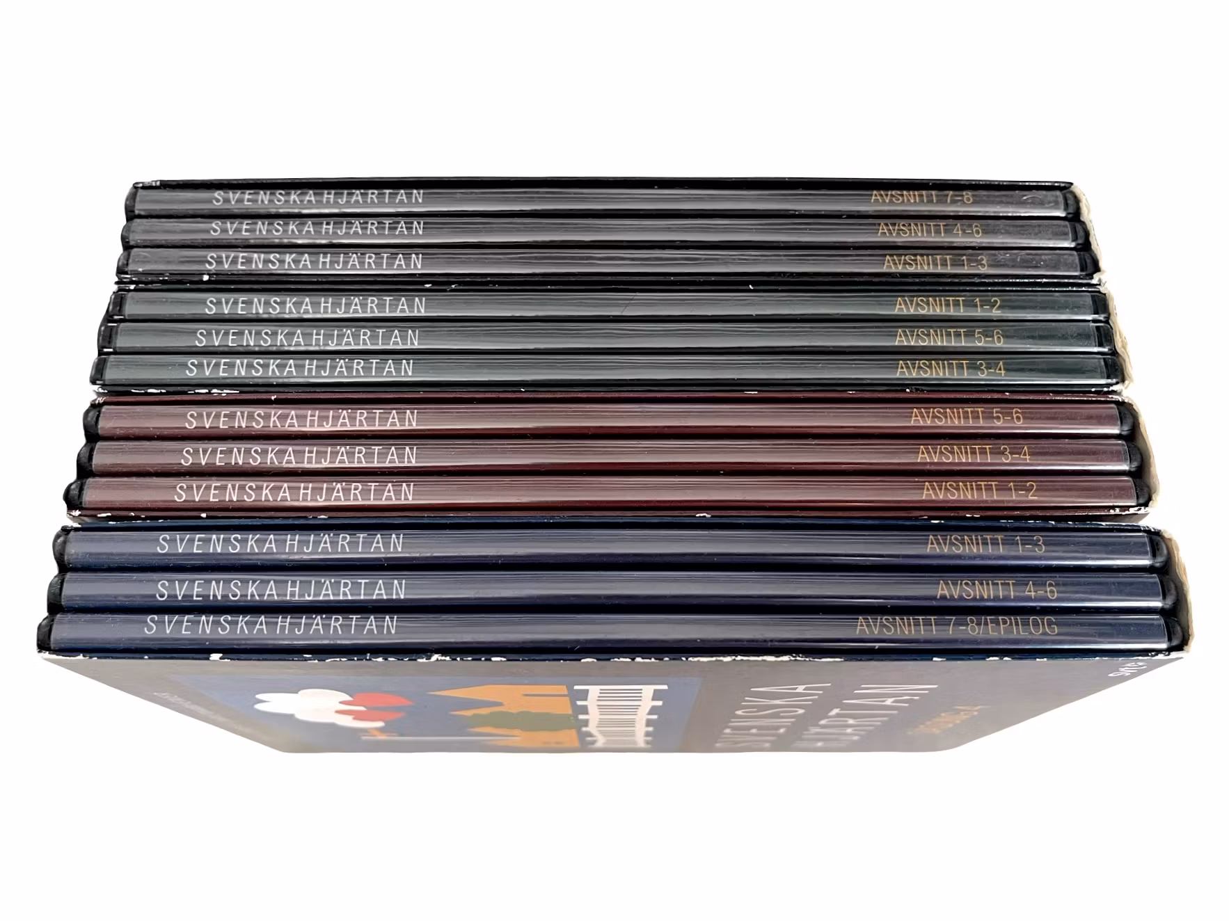 4 Boxes - Swedish Hearts Stagione 1 - 4 (12 dischi) DVD