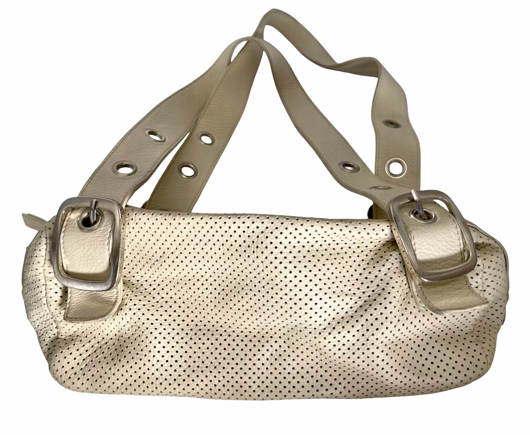 Vintage - Natural Beauty Basic - Handväska i kräm läder