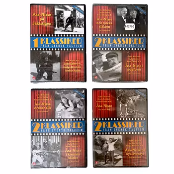 1 & 2 Klassiker Från Svensk Talfilm, Åsa-Nisse, Inplastad DVD