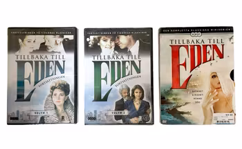 3 Boxar - Tillbaka Till Eden, Inplastad (11-disc) DVD NY