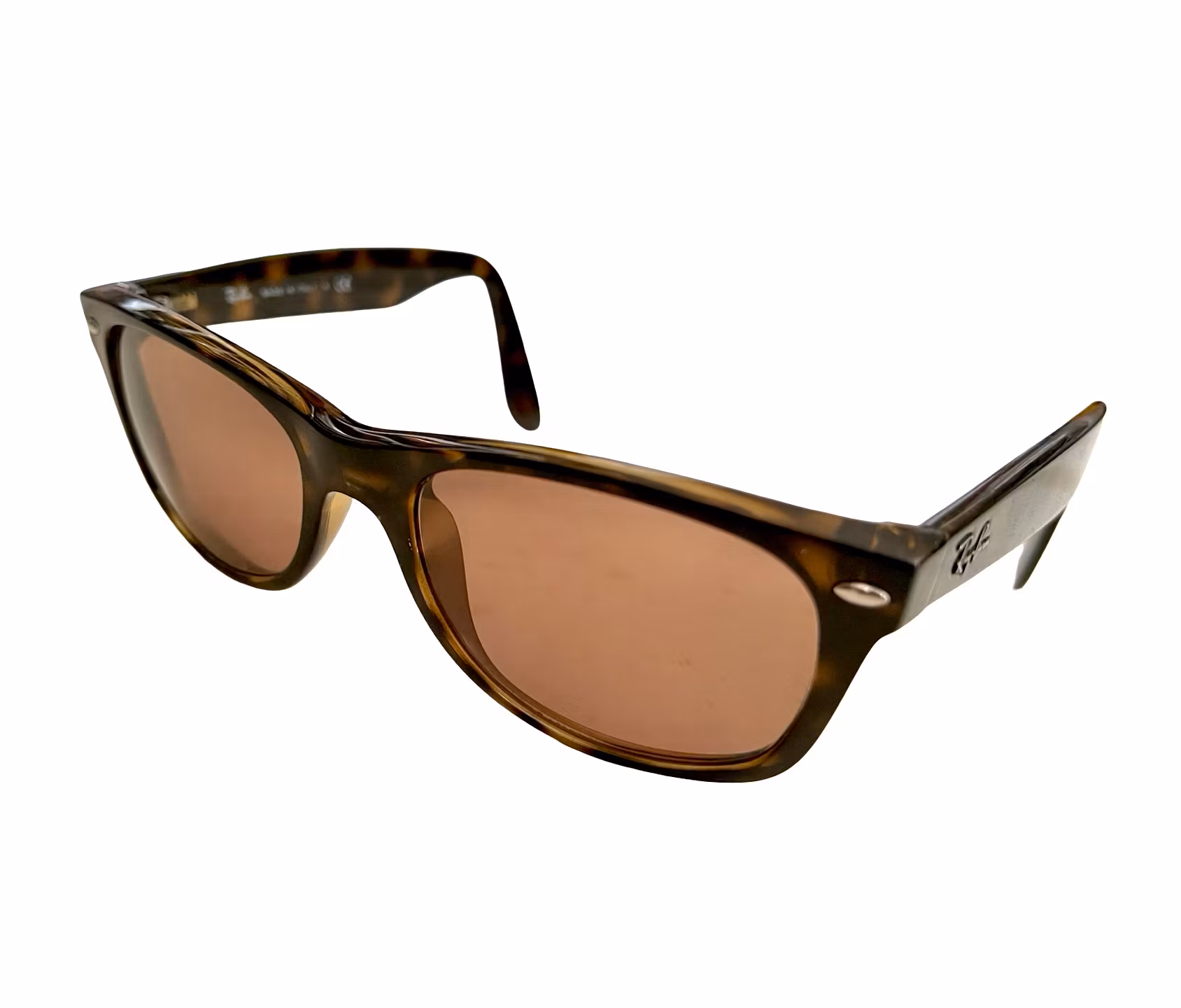 Ray-Ban RB 2132 New Wayfarer N3 Solglasögon med styrka och fodral