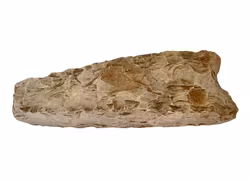 BIJL in vuursteen, steentijd, L 16,5 cm