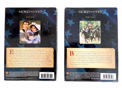 2 Boxar - Nord och Syd - Bok ett & Två, vol 1-6 DVD