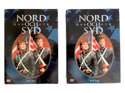 2 Boxar - Nord och Syd - Bok ett & Två, vol 1-6 DVD