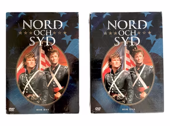 2 Boxar - Nord och Syd - Bok ett & Två, vol 1-6 DVD