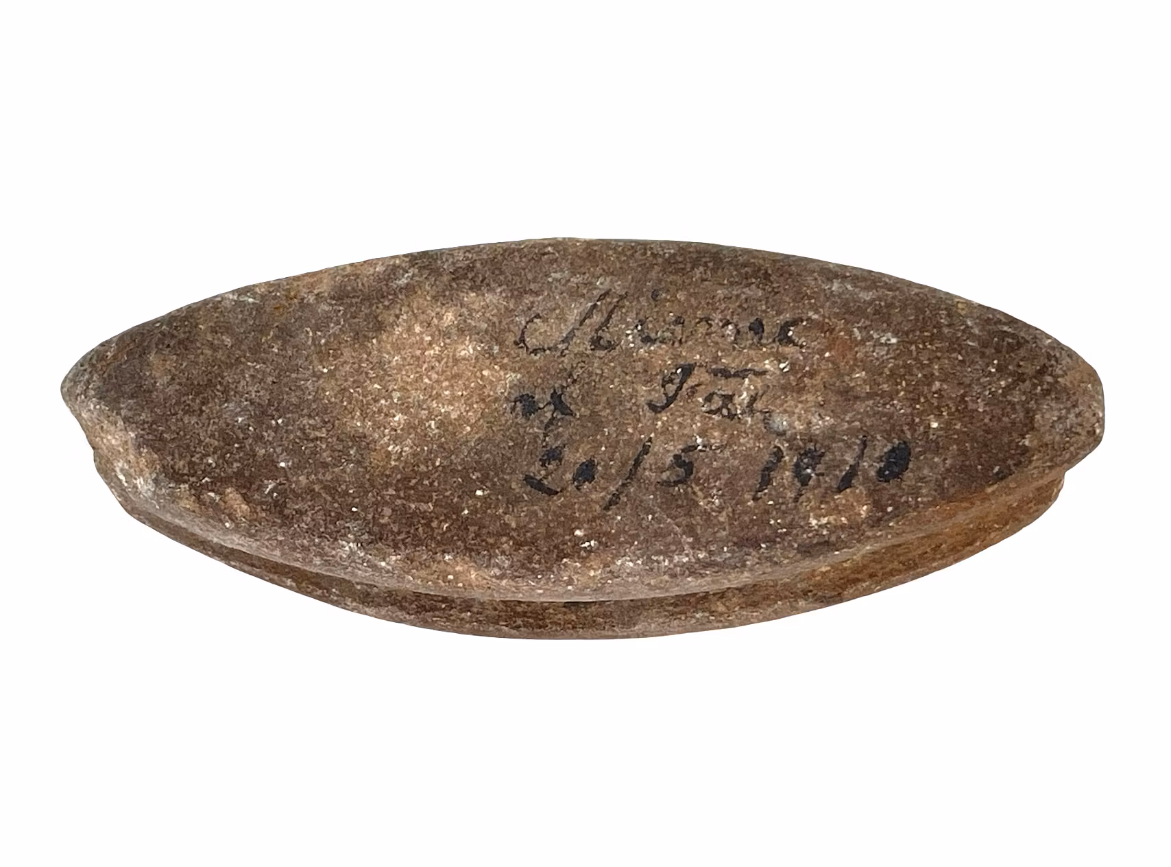 Eldslagningssten, Neolitisk, L 11 cm