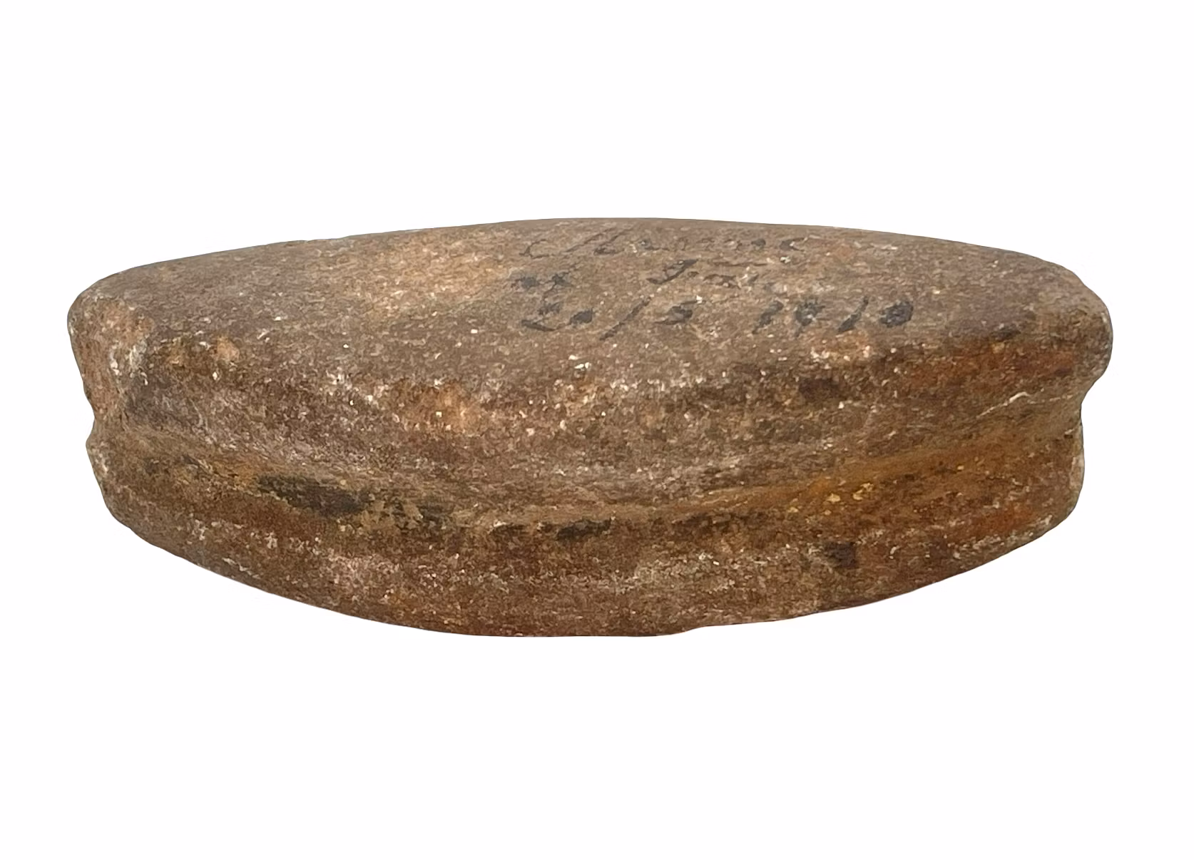 Eldslagningssten, Neolitisk, L 11 cm