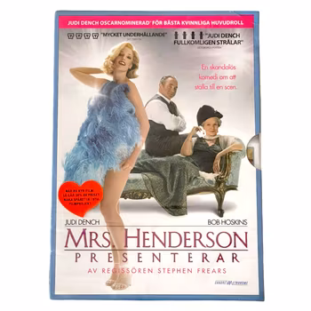 Mrs. Henderson presenterar, Inplastad DVD NY