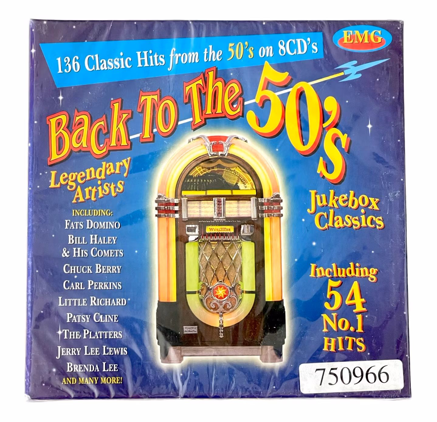 Ritorno agli anni '50 - Juke Box Klassik, CD (8 dischi) incartato in plastica NUOVO