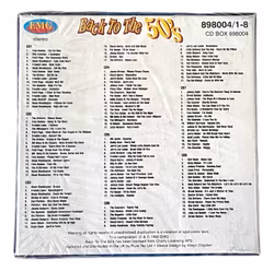 Tilbage til 50'erne - Juke Box Klassik, Plastikindpakket (8-disk) CD NY