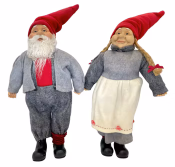 Svenska Tomten Håkan och Stina