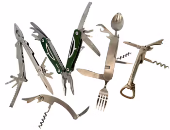 5 st. Knivar / Multiverktyg, bl. Metabo, Porto Delaforce .m.m.