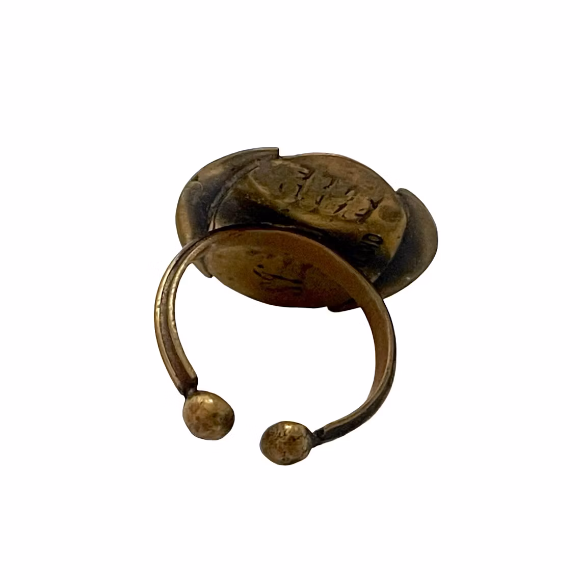 SEPPO TAMMINEN (Finlandia, 1944-2012) Biżuteria z brązu 4 sztuki.