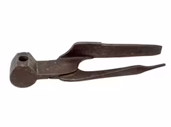 Antiikkiset pallopihdit, taottu, DNro 53 pyöreä pallo, 1700-luku