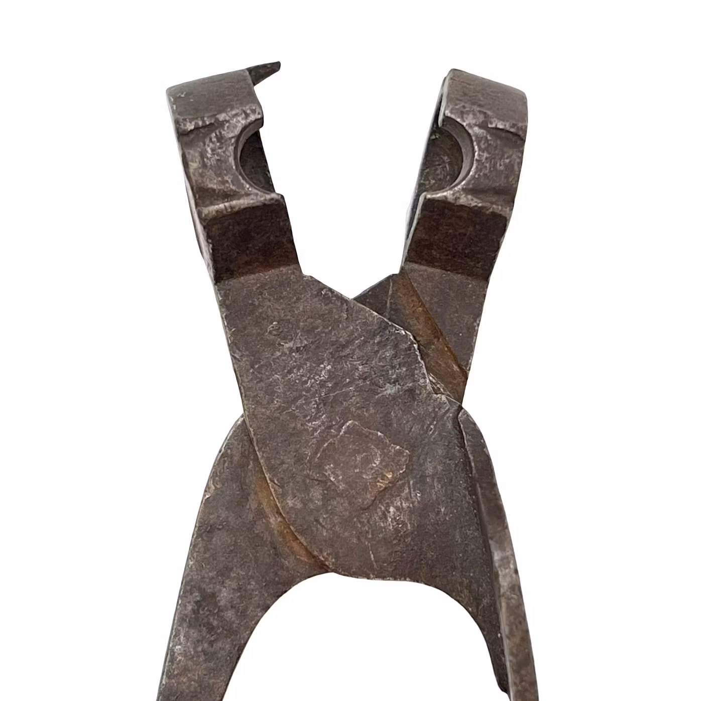 Antik KUGLETANG, smedearbejde, DNo 53 rund kugle, 18. århundrede