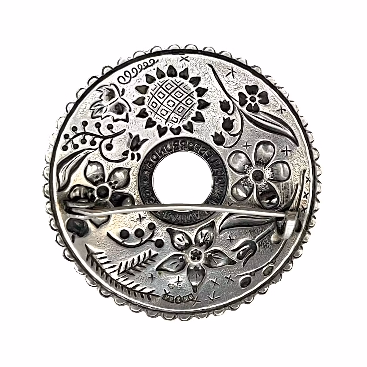 BROSCH - Kooperativa Kvinnogillesförbundet ,Silver FP, Stockholm 1962