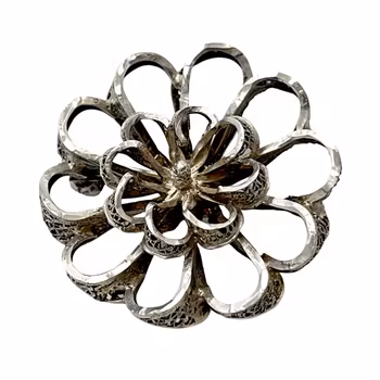 Vintage filigran BROSCH - Silver 835