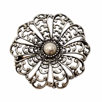 SEPPO TAMMINEN (Finland, 1944-2012) Silver Brosch, Signerad