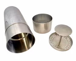 ARNE JACOBSEN. shaker, Stelton, Danmark, formgiven 1967, etikettmärkt nr 016/1