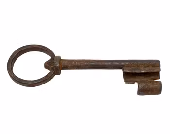 Antik Nyckel järnsmide 1700-talet