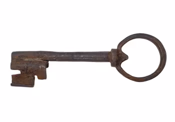 Antik Nyckel järnsmide 1700-talet